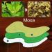 Moxibustion Patch 20pcs Green Moxa Plaster Knee Self Heating Chinese Herb Acupuntura Leg Patches Mugwort - Buy Online on GoSupps.com