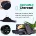 Natural Coal Toothpaste Powder - Whitening Activated Charcoal & Coconut | Stain Remover with Bamboo Toothbrush - Buy Online on GoSupps.com