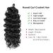 Romance Hawaii Curl 6Pcs 20 Inch Ocean Wave Crochet Braid Hair Extensions - Synthetic Deep Wave 1B - Buy Online on GoSupps.com