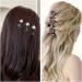 Sparkling Crystal Stone Braided Hair Clips Braided Hair Clips for Women Rhinestone Hair Clip Mini Waterproof Hair Clips for Girls Hairpins Hair Accessories - Buy Online on GoSupps.com