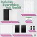 Luna Bean Mess-Free Paw Print Kit for Dogs & Cats - 14pc Pet Paw & Nose Print Impression Set - Clean & Touch Ink Pad - Dog Mom Gifts - Buy Online on GoSupps.com