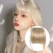 Toppu Air Bangs Hair Clip for Women | Ponytail Wig with Neat Fringe | Hand-Bound Straight Flat Clip-On Hair Extensions - Buy Online on GoSupps.com