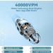 Mitimi Rechargeable Electric Toothbrush with 40000VPM | 5 Modes, Smart Timer, IPX7 Waterproof | Includes 5 Brush Heads | Sonic Toothbrush for Adults - White - Buy Online on GoSupps.com