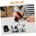 FRCOLOR 2 Sets Manicure Mixing Accessory Metal Bracket Mini Dappen Dish Skincare Nail Art Cup Manicure Accessory Nail Liquid Holder Nail Art Dish Candy Jar Stainless Steel Skin Care - Buy Online on GoSupps.com