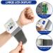 Automatic Wrist Blood Pressure Meter - Adjustable Cuff Irregular Heartbeat Detector 99 Memory Large LCD - Includes 2 AAA Batteries & Storage Bag | International Shipping - Buy Online on GoSupps.com
