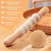 Fascia Roll Wood - Massage Roller for Legs & Neck Muscle Relaxation | Body Shaping & Gua Sha Massage Tool | International Shipping - Buy Online on GoSupps.com