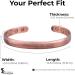 Elegant Magnetic Therapy Bracelet | Pure Copper Pain Relief for Arthritis & Carpal Tunnel | 2-Pack | Smarter Lifestyle - Buy Online on GoSupps.com