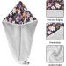 Small Flowers Hair Towel 2 Pack | Super Absorbent Quick Dry Hair Turbans for Women & Girls | Perfect Hair Drying Solution - Buy Online on GoSupps.com