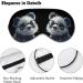 Funny Panda Bear Eye Mask with Glasses - Adjustable Sleep Blindfold for Men & Women | Light Blocking Comfort - Buy Online on GoSupps.com