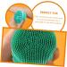 DOITOOL Sensory Tactile Round Silica Gel Child Bath Brush - Gentle and Effective - Buy Online on GoSupps.com