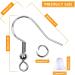 Hypoallergenic Earring Hooks Kit - Thrilez 600Pcs for DIY Jewelry Making (Silver & Gold) - Buy Online on GoSupps.com