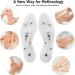 Magnetic Acupressure Insoles for Pain Relief | Cuttable Foot Massage Inserts for Men & Women - Thin Reflexology Soles - Buy Online on GoSupps.com