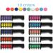 Peigne Craie Color Pour Les Cheveux Teinture Temporaire De Couleur Vive Pour Les Filles Et Les Enfants Craie Capillaire Lavable Pour La F te Le Maquillage Et Le Look Cosplay (10 Couleurs) - Buy Online on GoSupps.com