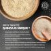 Pride Of India - Natural White Royal Quinoa - Superior Grade Whole Grain 3.3 Pound (1.5 Kilo) Jar (2.2 Pound + 50% Extra Free 3.3 Pounds Total) - Buy Online on GoSupps.com