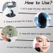 Shop Keepaq Ice Scooter Face Massager & Reusable Silicone Roller for Skincare | Reduce Pores & Dark Circles - B-Black - Buy Online on GoSupps.com