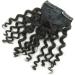 8" Clip on Jerry Curly Hair Bangs Extension 23g Afro Fluffy Clip in Topper 100% Human Hair Front Fringe Hair Pieces 1# Jet Black - Buy Online on GoSupps.com