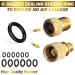Bicycle Valve Adapter Set - 33 Pieces DV SV AV French Valve Adapters with Air Pump Sorting Box - Buy Online on GoSupps.com