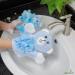NaienCraft 8 Pack Cartoon Bath Pouf Puff Mesh Sponges with Shower Gloves - Fun Stuffed Animal Loofah Shower Bouquet Set - Buy Online on GoSupps.com