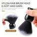 Professional Razor Brush | Nylon Wire Shaky Bowl | Men's Hairdressing Tool | Safe Shaving Brushes for Double Edge Razors - Buy Online on GoSupps.com