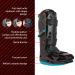 ZOYER Recovery+ 17 Pro Walker Boot with Dual Pumps - Medium Size Air Cam Fracture Boot for Universal Fit on Left or Right Foot - Buy Online on GoSupps.com