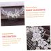 FRCOLOR 1pc Flower Leaf Comb Pearl Clips for Hair Wedding Headpiece Bride Hair Accessory Pearl Wedding Hair Accessories Bridal Headpiece Womens Hair Clips Hairpin Woman Alloy Fashion White - Buy Online on GoSupps.com