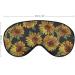 Vintage Sunflower Pattern Sleep Mask - Adjustable Super-Smooth Eye Cover for Men & Women - Ideal for Travel and Nap - LynaRei Style-2 - Buy Online on GoSupps.com