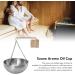 Sauna Aroma Cup Sauna Aroma Bowl/Stainless Steel SPA Essential Oil Bowl Aromatherapy Oil Cup Sauna Suitable for Sauna Room Bowl Pool 20cm - Buy Online on GoSupps.com