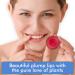 Blue Beautifly Beet-Infused Organic Lip Balm | Hydrating & Moisturizing Tinted Gloss with Peppermint Oil | 2 Pack | USDA Certified | Vitamin E & Jojoba Oil - Buy Online on GoSupps.com