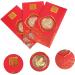 ABOOFAN 30 Pcs Rabbit Year Gold Foil Red Envelope Chinese Money Bags New Year Prop 2023 Red Envelope Wedding Red Packet Gift Card Envelopes Spring Festival Gift Lucky Paper Money Card As Shown 2x5pcs 17X9CMx5pcs - Buy Online on GoSupps.com