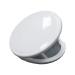 FASHIONCRAFT Magnifying Compact Mirror  Handheld Travel Mirror with 5X Magnification and 1x True View  Perfect for Purse  Pocket and Travel  White (1 Pack) 1 Pack White
