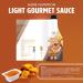 MORE NUTRITION Light Gourmet Sauce 285ml - Sweet and Sour Low-Calorie Sauce No Added Sugar No Unnecessary Fat - Perfect for Healthy Cooking - Buy Online on GoSupps.com