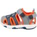 Geox Baby Boys Sandal Multy B - 3.5 UK Child - Grey Fluo Orange - Buy Online on GoSupps.com