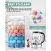 BOZUAN 149 PCS 15MM Silicone Beads for Keychain Making Kit - Multiple Styles and Shapes Rubber Beads Bulk for DIY Keychains - Buy Online on GoSupps.com