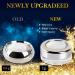 PrettyDiva Mermaid Chrome Nail Powder - White Pearl Aurora Iridescent Pigment for Nails - Buy Online on GoSupps.com