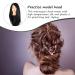 Beaupretty Hairdressing Training Head Doll - Realistic Practice Puppet for Hair Styling & Cosmetics - Buy Online on GoSupps.com