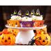 Homyplaza 150 PCS Halloween Cupcake Liners & Toppers - Disposable Baking Cups for Party Decoration | Standard Paper Muffin Liners - Halloween Party Supplies - Buy Online on GoSupps.com