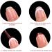 ENERRGECKO French Manicure Nail Art Stickers Self-Adhesive Nail Sticker Tips for Manicure Decoration Diy Tools - Buy Online on GoSupps.com