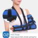 Buy SFKLYU Adjustable Arm Sling for Shoulder Injury - Padded Support Brace for Men & Women (Medium) | International Shipping Available - Buy Online on GoSupps.com
