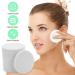 12-Piece White Round Molain Powder Puff Sponge Set for Liquid Foundation & Makeup Application - Buy Online on GoSupps.com