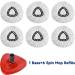 6 Pack Microfiber Replacement Heads for O Cedar Easy Wring Spin Mop - Buy Online on GoSupps.com