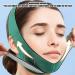V Shaped Face Masque for Sagging | Breathable Elastic Face Tape Face Belts Double Chin Lift Bandage Face Tape Face Belts for V Face Lift Green - Buy Online on GoSupps.com