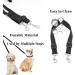 Double Dog Leash - Adjustable 360 Rotatable Black Double Leash for 2 Dogs | Durable Linen Trainer - 2 Pieces - Buy Online on GoSupps.com