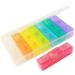7 Day Travel Pill Organizer with Premium Case - Perfect for International Travel & Medication Management - Buy Online on GoSupps.com