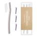 MoHern Dermaplane Razor for Face Professional Facial Razors for Women Face with 30 Blade Refills Eyebrow Razor for Women and Men Siver Silver