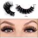 7D Faux Mink Russian Strip Lashes - 10 Pairs Reusable Natural Look | Wispy Fake Eyelashes for Makeup - Handmade Thick Soft Long Dramatic Volume - Buy Online on GoSupps.com