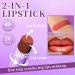 Brown Lipstick & Lip Liner 2-in-1 Combo - Waterproof Matte Lip Tint for Fuller Lips | Perfect for Dark Skin Women - Buy Online on GoSupps.com
