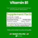 Healthfare Vitamin B1 100mg | 60 Capsules | Thiamine Supplement | Supports Overall Health | Non-GMO | Gluten Free (60 Capsules) 60 Count (Pack of 1) - Buy Online on GoSupps.com