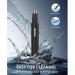 Rechargeable 3-in-1 Ear & Nose Hair Trimmer Set | Waterproof Body Grooming Kit for Men | Painless Beard Trimmer & Multi-Functional Grooming Tool - Buy Online on GoSupps.com