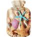 Naanle Summer Beach Seestern Hot Water Bottle - 1L Transparent Hot Water Bottle for Bed Hand & Feet Warmer Pain Relief & Cold Therapy - Ideal for International Shipping - Buy Online on GoSupps.com
