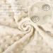 Nozaam Baby Plush Minky Dot Changing Pad Cover - Ultra-Soft Beige Fitted Cover for Standard Nursery Changing Pad - Buy Online on GoSupps.com